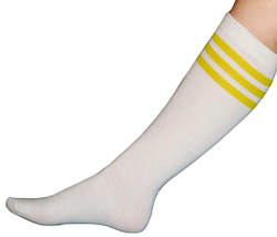 Yellow Tube Socks