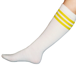 Yellow Tube Socks