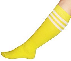 Yellow Tube Socks